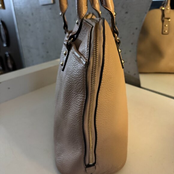 Karl Lagerfeld Blush Pink Leather Bag - Picture 3 of 12